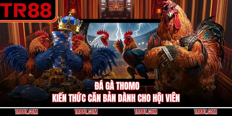 Đá Gà Thomo - Kiến Thức Căn Bản Dành Cho Hội Viên